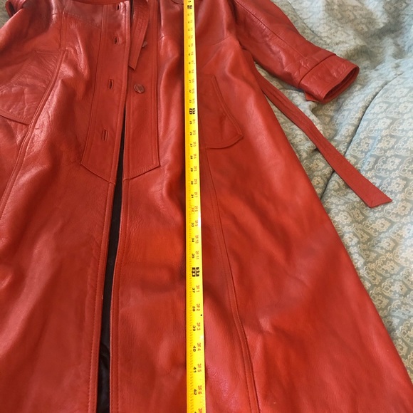 Vintage Wilson leather trench - Picture 7 of 16